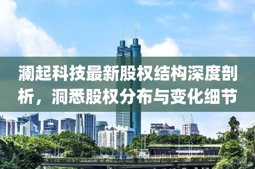 瀾起科技最新股權(quán)結(jié)構(gòu)深度剖析，洞悉股權(quán)分布與變化細(xì)節(jié)