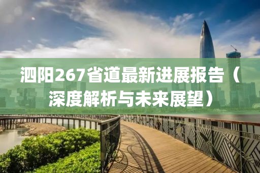 泗陽267省道最新進展報告（深度解析與未來展望）