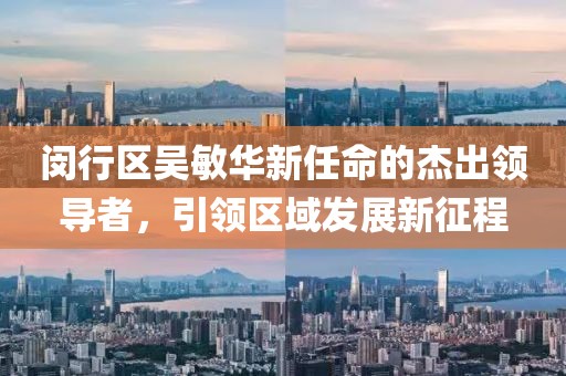 閔行區(qū)吳敏華新任命的杰出領導者，引領區(qū)域發(fā)展新征程