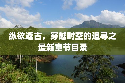 縱欲返古，穿越時(shí)空的追尋之最新章節(jié)目錄