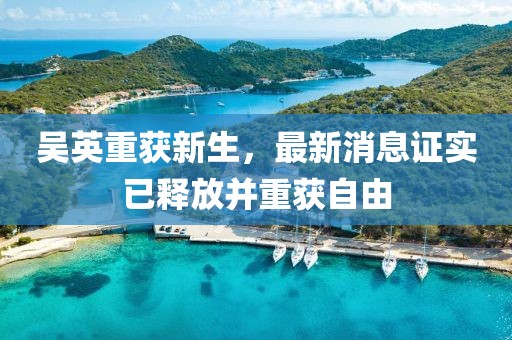 吳英重獲新生，最新消息證實已釋放并重獲自由