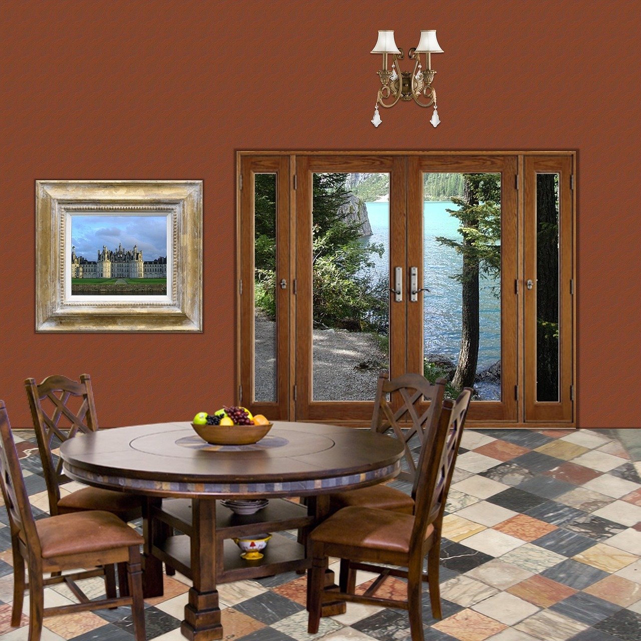 飯廳十字繡最新圖片，裝飾新風(fēng)尚的探索